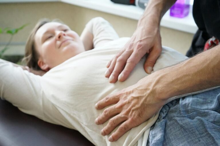 A woman receives a soothing massage, focusing on relaxation and wellness in a spa environment.